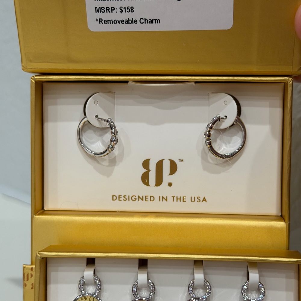 Bomb Party Charming Hoops Earrings A Modern Queen